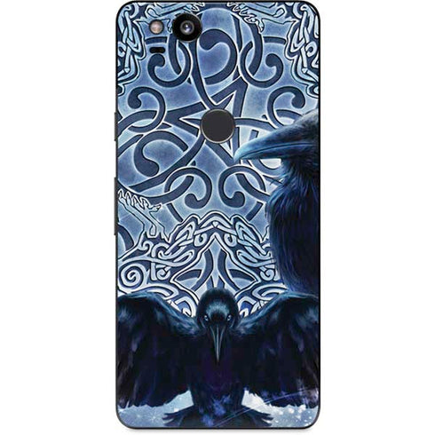 Brigid Ashwood Celtic Raven Google Pixel 2 Skin
